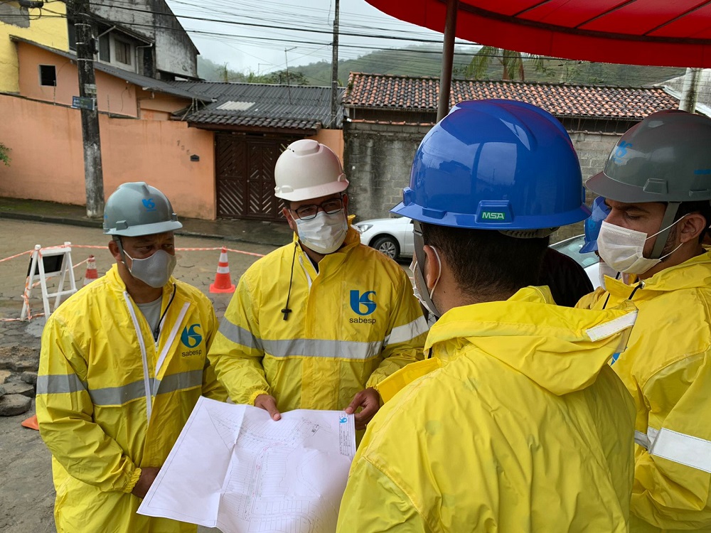 Sabesp Inicia Prolongamento De Rede De Esgoto No Rio Do Ouro Em