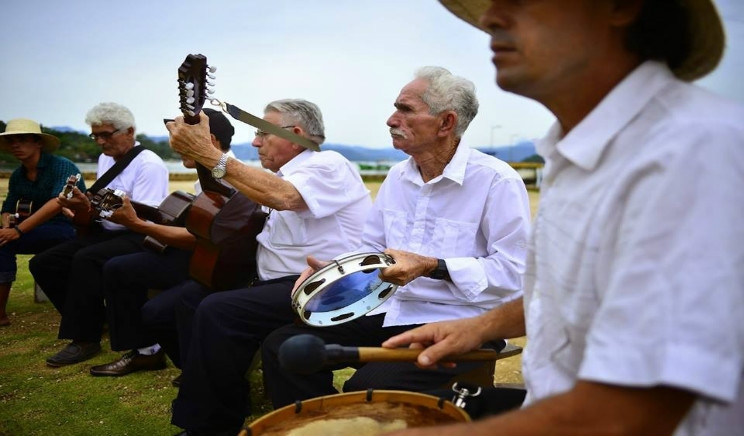 Grupo Fandango Caiçara se apresenta às 14 horas