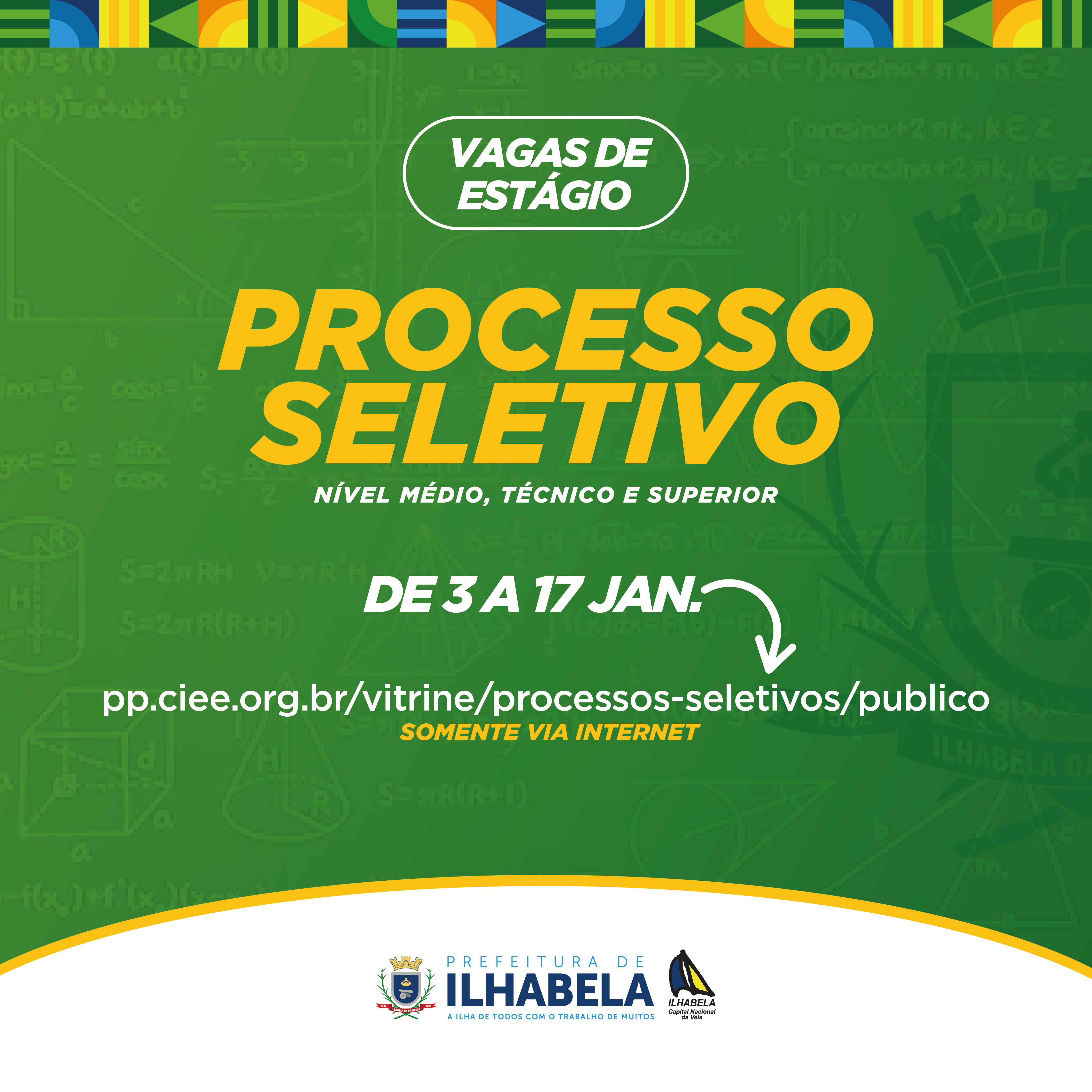 Prefeitura De Ilhabela Abre Processo Seletivo Para Est Gios De N Vel M Dio E Superior Tamoios News