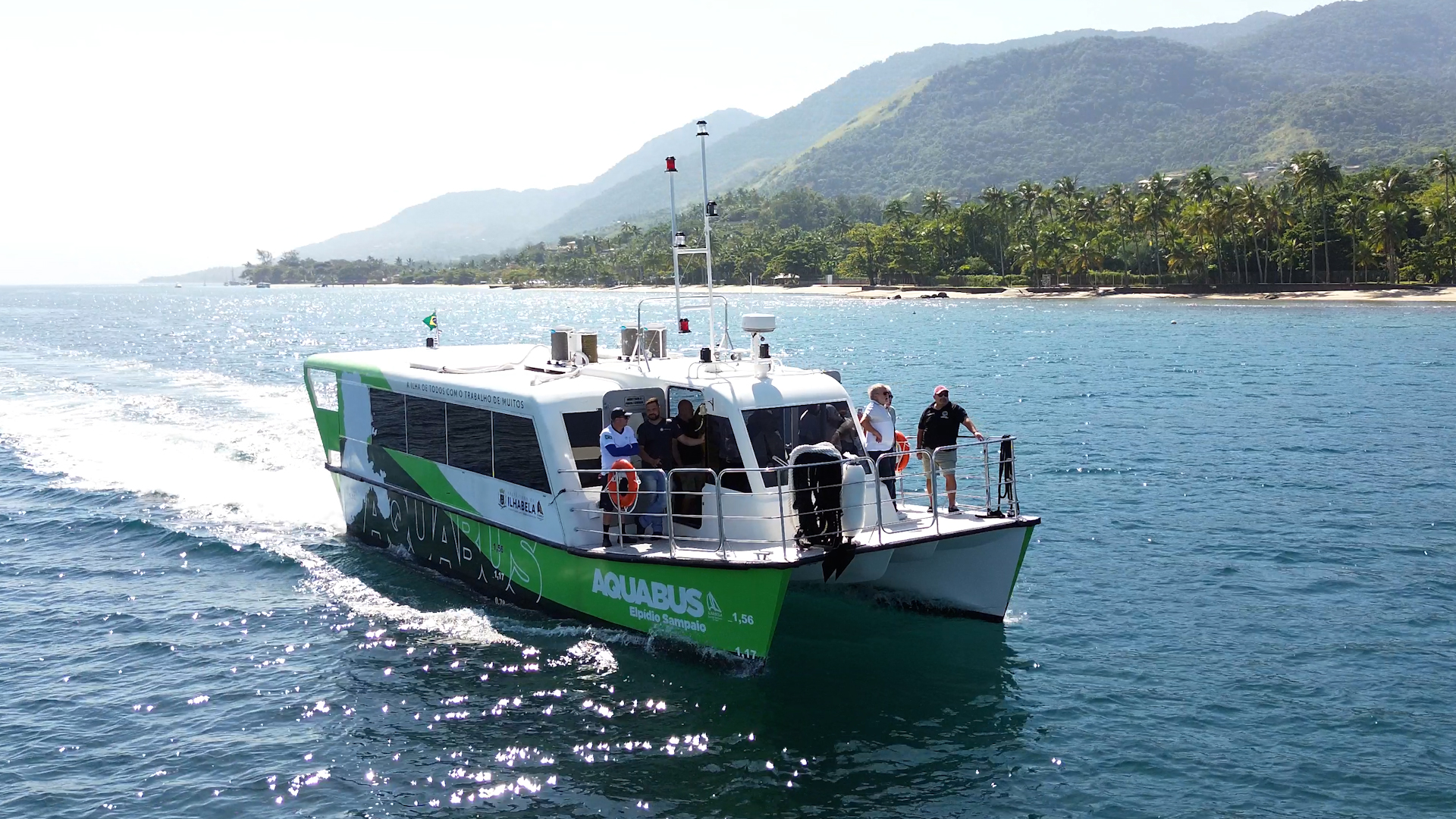 Aquabus passam por teste operacional em Ilhabela – Tamoios News